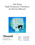 Life Pulse High Frequency Ventilator In