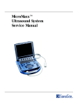MicroMaxx Ultrasound System Service Manual