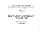 NIGHT VISION MONOCULAR “HELIOS