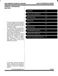 2002 IMPREZA SERVICE MANUAL QUICK