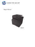 HP LaserJet Pro 400 M425 MFP Service Manual