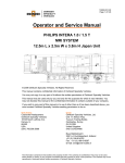 Operator and Service Manual