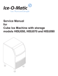 Service Manual for Cube Ice Machine with storage - Ice-O