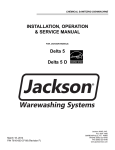 Delta 5-E Installation/Operation & Service Manual
