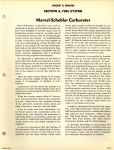 Marvel-Schebler Carbureter