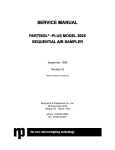 FRM Service Manual - Atmospheric Research & Analysis