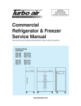 Commercial Refrigerator & Freezer Service Manual