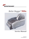 Service Manual Better Bagger 900e