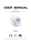 DM1424 Hematocrit-Centrifuge Manual