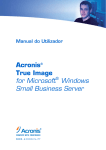 Acronis True Image for MS Windows Small Business Server