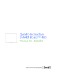 SMART Board 480 interactive whiteboard user`s guide