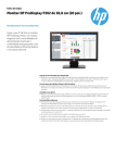 Monitor HP ProDisplay P202 de 50,8 cm (20 pol.)