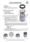 Instruções de substituição do disco de cerâmica Hydro