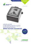 Ventilador com serVoVentilação autoadaptatiVa BiPAP AutoSV