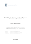 RuDriCo2 - Um Conversor Baseado em Regras de - INESC-ID