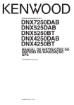 DNX7250DAB DNX525DAB DNX5250BT DNX4250DAB DNX4250BT