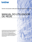 MANUAL DO UTILIZADOR DE REDE