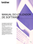 MANUAL DO UTILIZADOR DE SOFTWARE