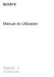 Xperia™J Manual do utilizador