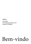 G2411HDA 24`` Monitor panorâmico LCD Manual do Utilizador