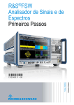 Primeiros Passos - Rohde & Schwarz