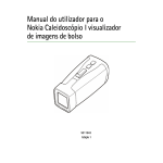 Manual do utilizador para o Nokia Caleidoscópio I visualizador de
