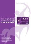 1. O Guia do Cartão Visa Electron 2. O seu Cartão Visa Electron 3