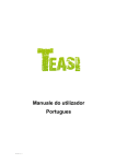Manuale do utilizador Portugues