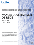 MANUAL DO UTILIZADOR DE REDE