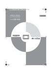 m:robe 500 - Manual de Instruções