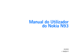 Manual do Utilizador do Nokia N93