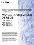 MANUAL DO UTILIZADOR DE REDE