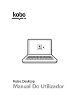 Kobo Desktop User Guide PT