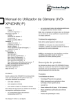 Manual do Utilizador da Câmara UVD-XP4DNR(-P)