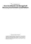 Guia do Utilizador do StorageCraft Recovery Environment