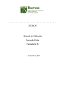 Manual do Utilizador Execução Física Formulário F1
