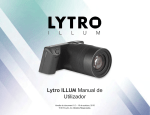 Lytro ILLUM Manual de Utilizador