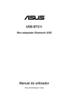 USB-BT211 Manual do utilizador