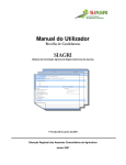 Manual do Utilizador SIAGRI