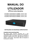 MANUAL DO UTILIZADOR