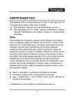Português CERTIFICADO FCC