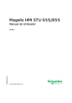 Magelis HMI STU 655/855 - Manual do Utilizador
