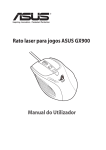 Manual do Utilizador Rato laser para jogos ASUS GX900