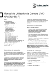 Manual do Utilizador da Câmara UVC-XP4DN-HR(-P)