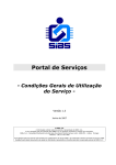 Manual do Portal de Serviços SIBS