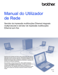 Manual do Utilizador de Rede