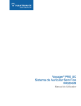 Voyager® PRO UC Sistema de Auricular Sem Fios WG200/B