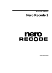 Nero Recode 2 - ftp.nero.com