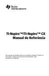 TI-Nspire™/TI-Nspire™ CX Manual de Referência