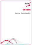 P.DG A1000G Manual de Utilizador